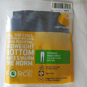 NWT Carhartt Base Force Cold Weather Bottoms